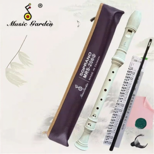 High Pitch Baroque Style Flute 8 Holes