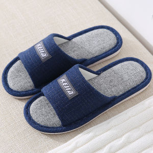 Dép Đi Trong Nhà Bằng Vải Lanh Rộng Rãi Mùa Hè Nhẹ Cho Nam Và Nữ Đi Ngoài Trời Tại Nhà Dép Xăng Đan Thoáng Khí Thoải Mái