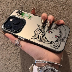 Bandai | Ốp Điện Thoại iPhone Anime MUSHOKU TENSEI ROXY SYLPHY - Vỏ PC Hai Lớp Chống Trầy Xước Cho 12/13/Pro Max/XR/X/SE 2020 Thiết Kế Mờ Nhẹ