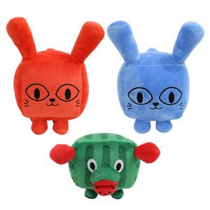 1pcs 16-22cm Huge Cat Pet Simulator X Blue Cat Stuffed Doll Big Games Cat Plush Toys Pet Simulator x Balloon Cat Plush Kawaii Cartoon Plushie Kids Gifts