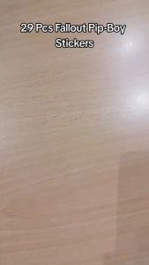 29pcs FALLOUT PIP-BOY vinyl decal graffiti stickers laptop waterproof no repeat stickers