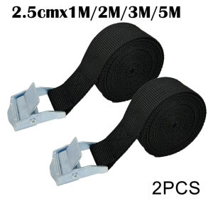 Reusable Lashing Straps with Buckles (Antirust Alloy)Adjustable Cam Buckle Tie Down Cinch Strap