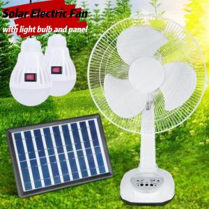 12‘’ emergency fan solarfan with pannel solar fan with emergency light stand fans solar flashlight rechargeable solar fan with charging phone rechargable lamp light rechargable led light solar flashlight rechargeable camping set equipmentBINLU