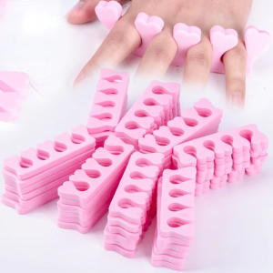 100pcs/Pack Nail Art Toe Separators Fingers Foots Sponge Soft UV Gel Polish Beauty Tools Manicure Pedicure Pack Nail Kits