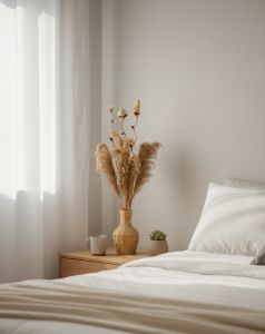 Paket lengkap bunga pampas dan bunga klobot jagung tangkai