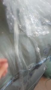 Lưới cước 18 - 6p x 120 mắt biên 2 đường màu xanh đậm không chạy mắt lưới đánh cá lưới bẫy chim