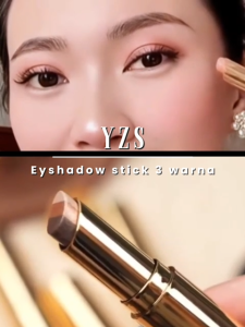 YZS Eyeshadow Stick 3 Warna Gradasi Multifungsi Shimmer Waterproof Long Lasting Tahan Lama Tahan Air Korean Douyin Makeup