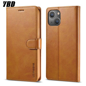 YBD For Samsung Galaxy S23 S22 S21 S20 Ultra S8 S9 S10 Plus S21FE Flip Leather Wallet Casing with Credit Card Holder Cover