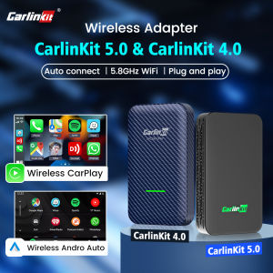 CarlinKit 5.0 & 4.0: Wireless CarPlay & Android Auto for Audi, Golf, Peugeot, Mazda, KIA, Mercedes, MG