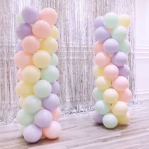 103pcs Balloons Set On Sale Balloon Floor Stand Holder Valentines Wedding Decoration Package Set Party Needs Floating Column Guide Assorted Balloon Stick Shop Anniversary Christening Baby Shower Birthday Backdrop Shopping Mall Christmas Party Decorations