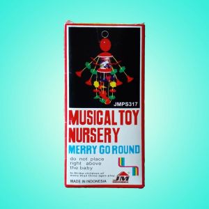 Acekids Mainan Anak Bayi Merry Go Round Krincingan Musik Baby - PS 317