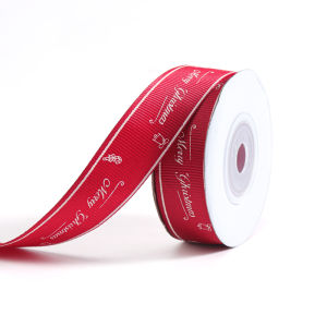 10yards 10/20mm Christmas Ribbon Printed Polyester Ribbon For Handmade Design Christmas Party Gift Packaging Decoration Supplies