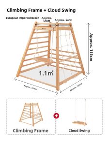 faroro | Multifunctional Climbing Frame for Children Slide Swing Combo