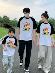 JIEBANXI | High-end Cotton T-Shirts Family Matching Clothes