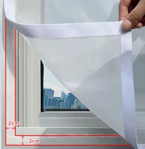 Customizable size anti-mosquito window screen self adhesive window mosquito net summer insect proof door mosquitonet for windows