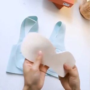 ALENA Kid Underwear Girl Bra For Kids Girls Girls Student Latex Underwear Development Period Puberty Ice Silk Camisole Female Big Child Seamless Sports Tube Top