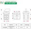change over switch 3 phase 20A auto off manual. 