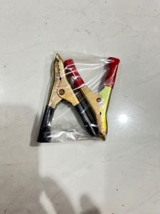 JEPIT JUMPER SEDANG DAN KECIL WARNA MERAH DAN HITAM HARGA PER 1 SET 2 PCS