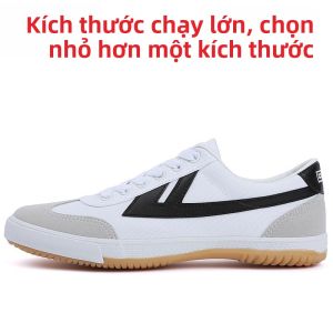 Giày Thể Thao Nam Mùa Hè Thoáng Khí Giày Chạy Bộ Thể Thao Lưới Đế Cao Su Đế Bằng Đế Cao Su Chống Mài Mòn