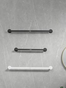 Ecoco Aluminum Towel Hanger Organizer Durable Towel bar For Bathroom Drill-Free Towel Holder