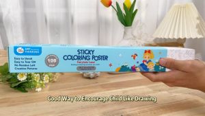 Jarmelo (Joan Miro) กระดาษวาดรูประบายสี  Sticky Coloring Poster - Fairytale Land ของเล่นเสริมพัฒนาการเด็ก 3 ขวบขึ้นไป Sticky Coloring Poster for Kids