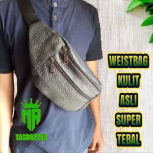 Tas selempang pria kulit sapi tebal dan kuat
