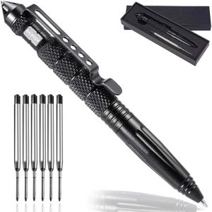 Outdoor Defensa Personal Pen Outdoor Sports Camping Self-defense Supplies Multifunctional Mini Pocket Anti-skid Signature