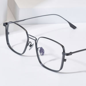 NIANZHEN β-Titanium Eyeglasses Men 2025 New Square Brand Design Glasses Frame Ultralight-Weight Retro Eyewear Spectacles 125