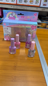 Mainan anak perempuan - Nail set - Mainan Kutek Kuku 4Pcs