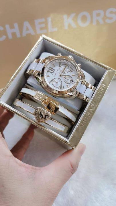 Authentic Michael Kors Watch Set with box and paper bag | Lazada PH