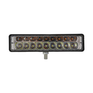 1 CHIẾC Đôi Hàng 18SMD LED Đèn Pha Xe Máy Độ Sáng Cao Làm Việc Ánh Sáng Offroad Lái Xe Tải Đèn Trắng/Vàng