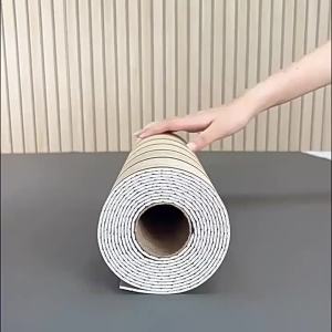 Thick Brown Grid Peel and Stick Wallpaper Faux Plaid Design Waterproof and Moisture-Proof Ideal for Walls Ceilings Home Decor