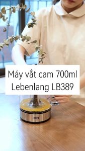 Máy vắt cam LEBENLANG LB389 700ml công suất 40W bảo hành 2 năm - hàng chính hãng