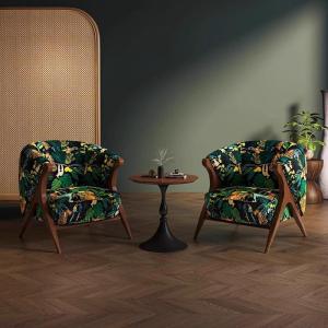 Retro Zen-style Armchair