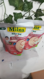 Milna Bubur Bayi Beras Merah 6-12bulan 120g