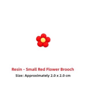 Red Flower Gift Pin