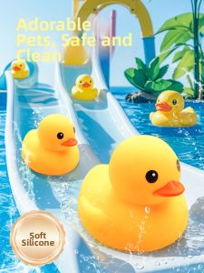 JIEXI | Squeak & Sound Rubber Duck Toy for Bathing