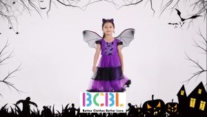 2pcs/3pcs Halloween Costume for Kids Girls 3-13yrs Kids Halloween Cosplay Party Costume Dress Little Girls Cute Little Devil Witch Dress With Hat Kids Carnival Role Play Dresses