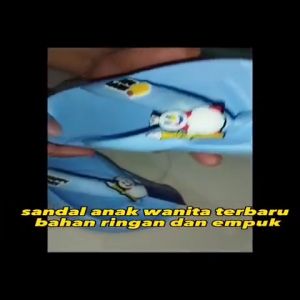 Sandal Jepit Anak Perempuan Karakter Miksu Terbaru 24-35 & Anti Licin Bahan Ringan & Empuk