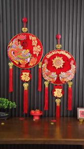 [CÓ SẴN - TẶNG HỘP] Dây Dải Treo 3D 6 Lớp Chiêu Tài Lộc May Mắn Hình Con RỒNG GIÁP THÌN Decor Trang Trí Nhà Năm Mới Tết 2024