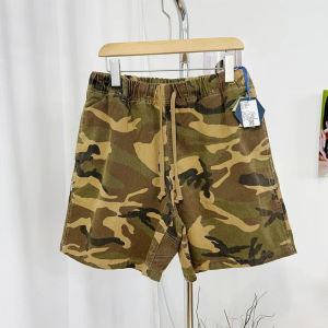 XIBAIYI | Quần Short Camo Phong Cách Casua Dành Cho Người Mập