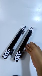 1set/2buah gagang tarikan handle pintu rumah dan fullset lock body kunci untuk pintu depan dan kamar model daun pintu1