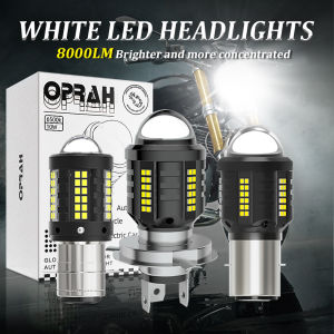 🔆KALADA Plug N Play Motorcycle LED Headlight H4 H6 T19 P15d Ba20d 35 Watts Hi/Lo Beam LED Bulb for Mioi Wave 125 Sniper 150 KTM Duke 390 Cafe Racer Enduro CSP Scooter Moto Headlamp Accessories