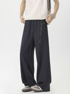 Quần Dài Ống Đứng Mỏng Mùa Hè Cho Nam Và Nữ Có Dây Thắt Lưng Quần Dài Thường Ngày Thiết Kế Thời Trang Quần Dài Thoải Mái Thoáng Khí