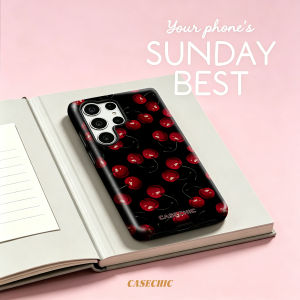 Potdemiel | Crimson Burst For Samsung Galaxy S26 S25 S24 A56 A36 Dual Layer Luxury Fashion Full Lens Protective phone Cover CaseChic
