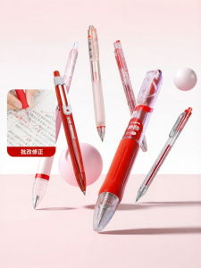 DIANSHI | Quick Drying Red Pen For Students Teachers Marking Homework