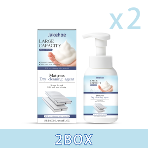 300ML Mattress Cleaning Mousse Mattress Stain Grease Remover Dry Cleaning Formula Suitable for Sofas Carpets Fabric Cleaning