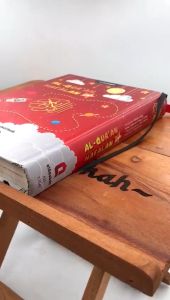 Termurah Meja Lipat Miring Meja BELAJAR Ngaji CUSTOM NAMA Rehal RAHEL Al Quran Miring Plitur 35x27 portable MEJA ANAK