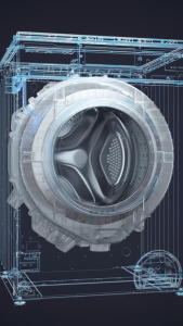 Sharp 11KG / 10KG / 9KG Front Load Washing Machine Inverter Washer - Model: ESFX11APB / ESFX10APB / ESFX9APB