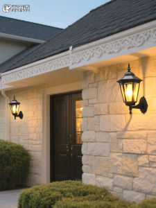 PAIMIJI | Waterproof Antique Brass Hexagonal Wall Lamp